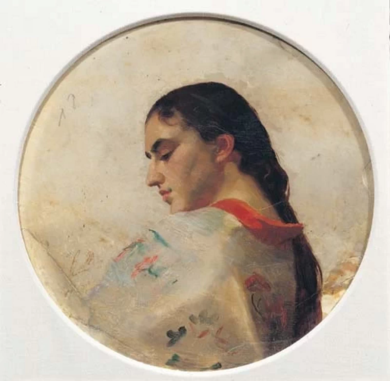 Theodoros Rallis - Ritratto di donna